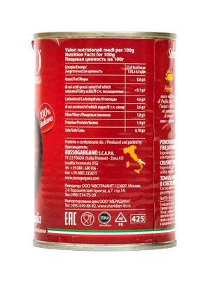Томаты Rosso Gargano Polpa очищенные давленые в собственном соку, 400 г